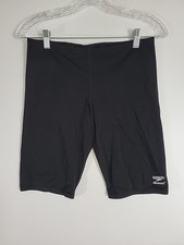 MENS SPEEDO ENDURANCE+ JAMMER SWIM SHORTS BLACK SIZE 34 NICE
