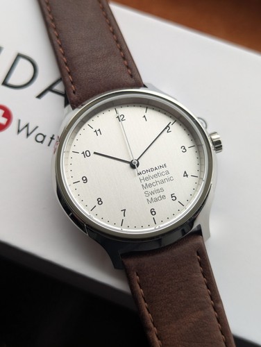 New unworn mondaine - new,