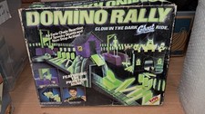 Vintage Domino Rally Glow in the Dark Ghost Ride Game 1991 Boxed. Tyco. Used. 