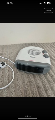 Portable forced air fan - forced,