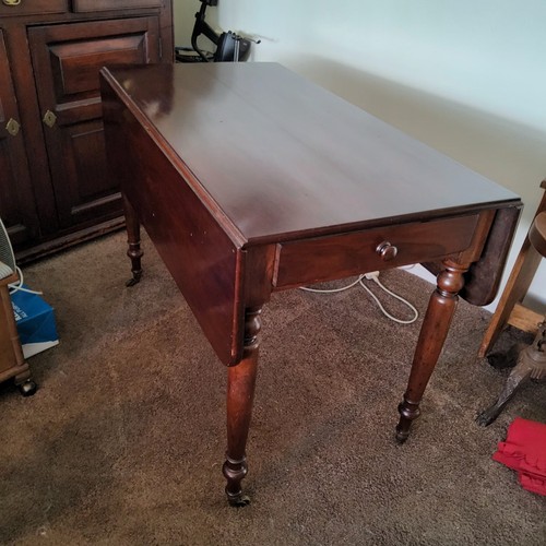 Antique mahogany pembroke - antique,