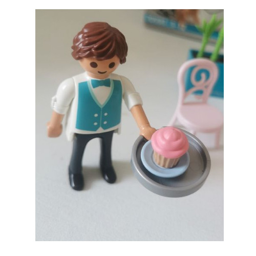 New playmobil figure waiter - [new],