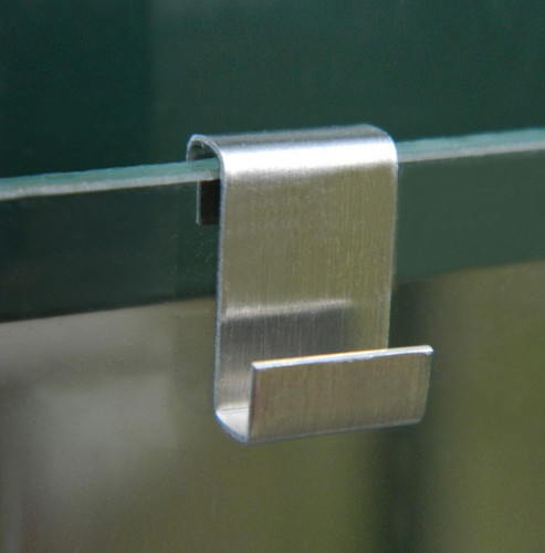 Greenhouse glass clips - greenhouse,
