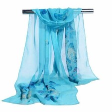 Women Lady Soft Wrap Butterfly