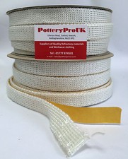  WOODBURNER AGA STOVE DOOR SEAL ROPE GLASS TAPE FIRE GASKET WOOD 25MM X 3MM