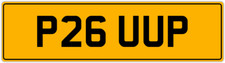 PICK UP TRUCK OLD P REG PREFIX