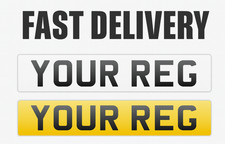 Number Plates - Front & Rear