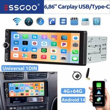 Single 1 DIN IPS Screen