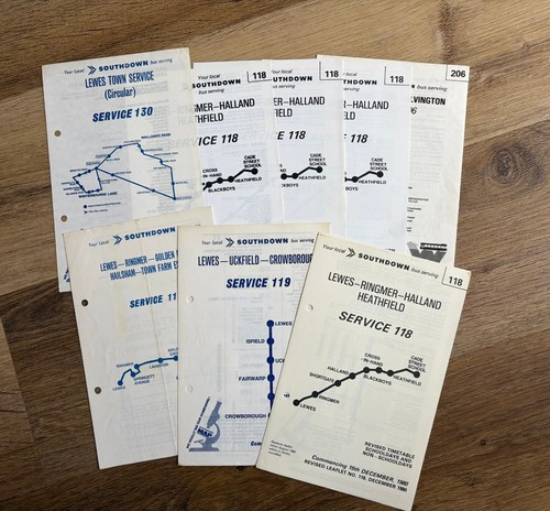 Southdown bus timetable - 8,