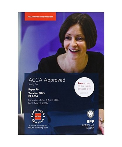Acca taxation fa2014 bpp - fa2014,,