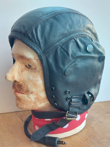 Raf type helmet leather - g-type,
