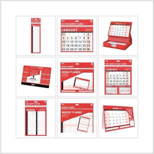 2027 wall slim calendar - ,