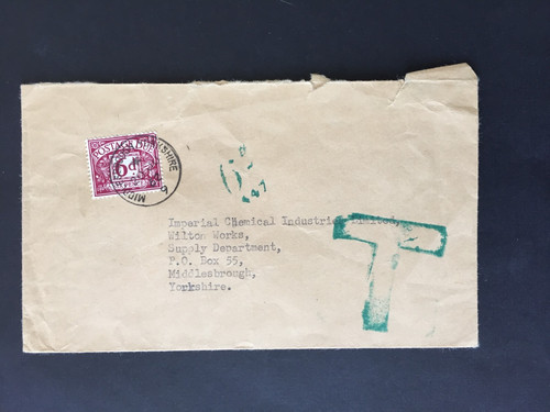 1962 postage due green - postage,