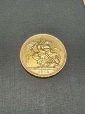 1974 Full Gold Sovereign Coin