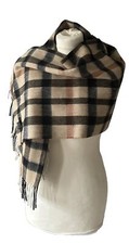DAKS Classic Lambswool Scarf - Large - BNWT