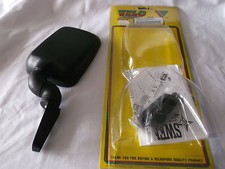 VELO SPORT BLACK MOTORCYCLE UNIVERSAL FAIRING MIRROR (CONVEX) MIR262 BC21208 T