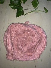 Monsoon Kids Beret French Hat Pink Winter Age 6-13