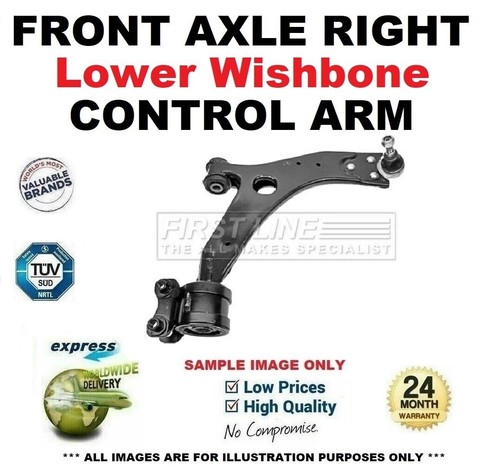 Front axle right lower - lower, control