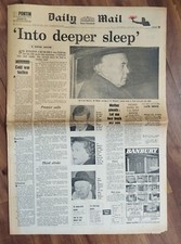 Newspapers 1965 back issues 60th Birthday Gift Tabloid and Broadsheets