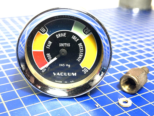 Smiths vacuum gauge 52mm - 52mm, 2"