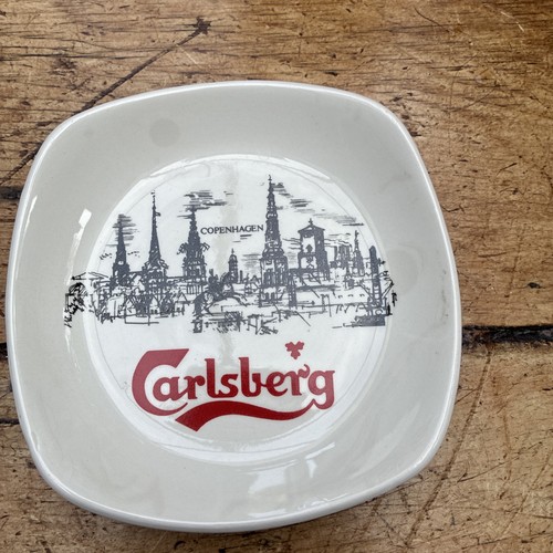 Carlsberg ashtray ceramic - carlsberg,