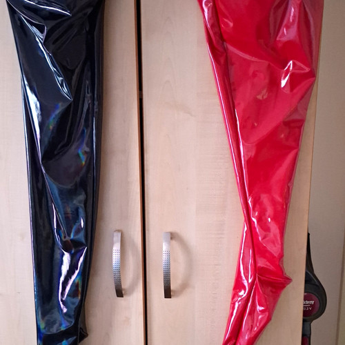 Thigh high patent - thigh-high, leather