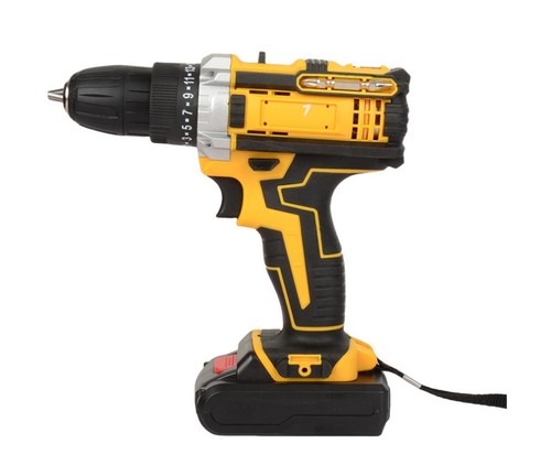 21v cordless hammer drill - 21v, set