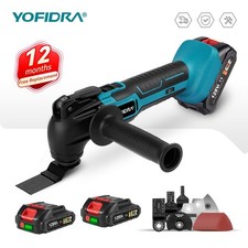 600W Cordless Electric Oscillating Tool Multi Tool 6 Speed with 22Pc Accessories