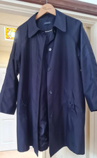 Lands End Navy ladies lined Overcoat / Jacket