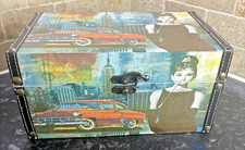 Audrey Hepburn Novelty Wooden Box Case Jewellery Box