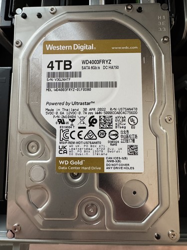 Gold 4tb 7200rpm sata - wd,