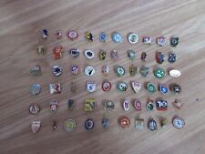 COLLECTABLE FOOTBALL PIN BADGES FOREIGN CLUBS VARIOUS DESIGNS TO CHOOSE FROM