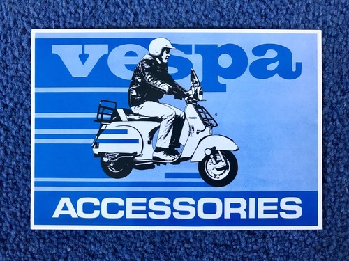Vintage vespa accessories - vespa,