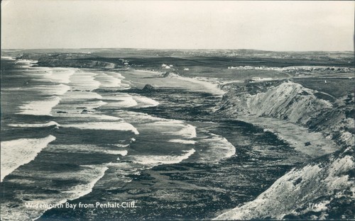 Widemouth bay from penhalt