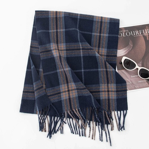 Christmas narrow check scarf - christmas,