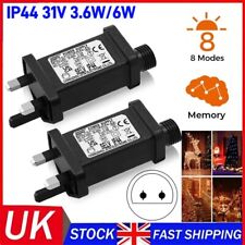 31V 3.6W/6W Power Supply Adapter Transformer For LED Fairy Light Waterproof IP44