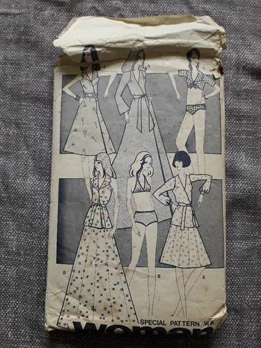 Vintage beachwear sewing - beachwear,