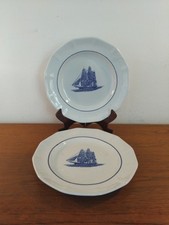 Wedgwood Georgetown Collection American Clipper Flying Cloud Dinner Plate X2