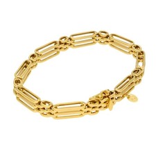 9ct Yellow Gold Three Bar Gate