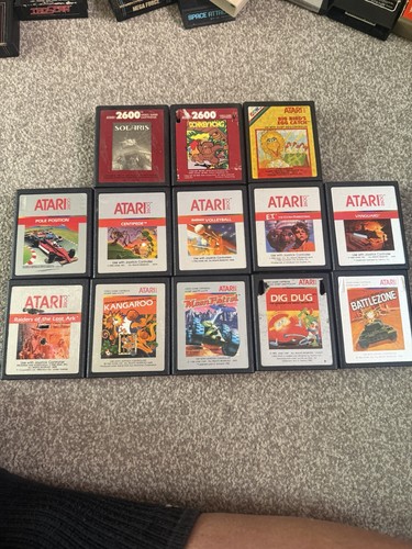 Atari 2600 game bundle - atari,
