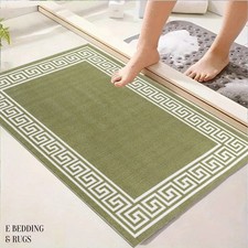Non Slip Bath Mat Extra Large Bathroom Rug Water Absorbent Toilet Pedestal Mats