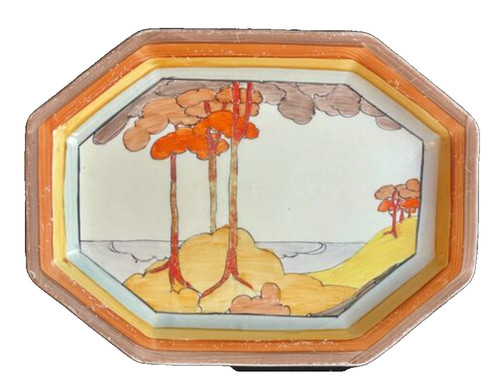 Clarice cliff octagonal - cliff,