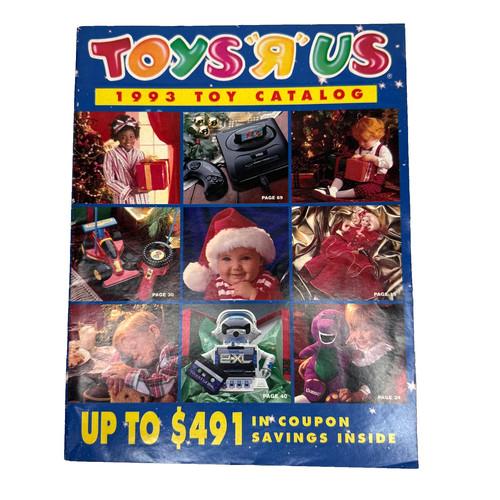 Vintage 1993 toys us - "r", toy