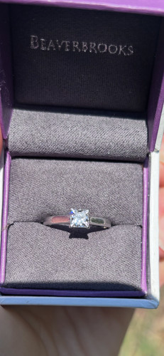 Pre loved princess cut - loved,