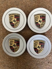 Porsche Wheel Crest Centre Caps 76mm
