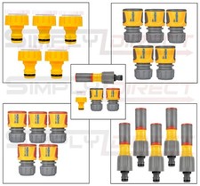 HOZELOCK QUICK CONNECT EASY TO USE OUTDOOR HOSE CONNECTOR VARIOUS TYPES & SIZES