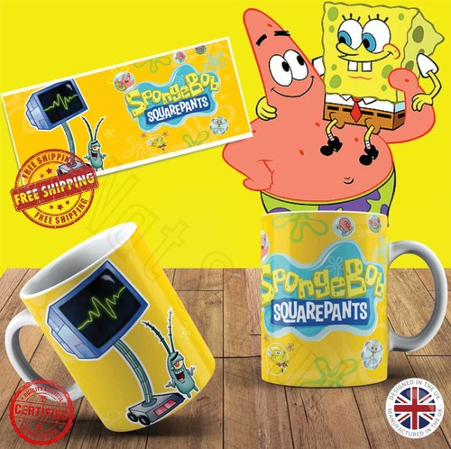 Spongebob squarepants mug -  spongebob,