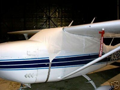 Cessna 182 windshield cabin