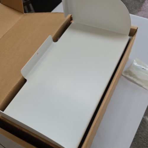 White wall mounted - white, vinyl