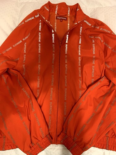Supreme reflective text track - supreme,
